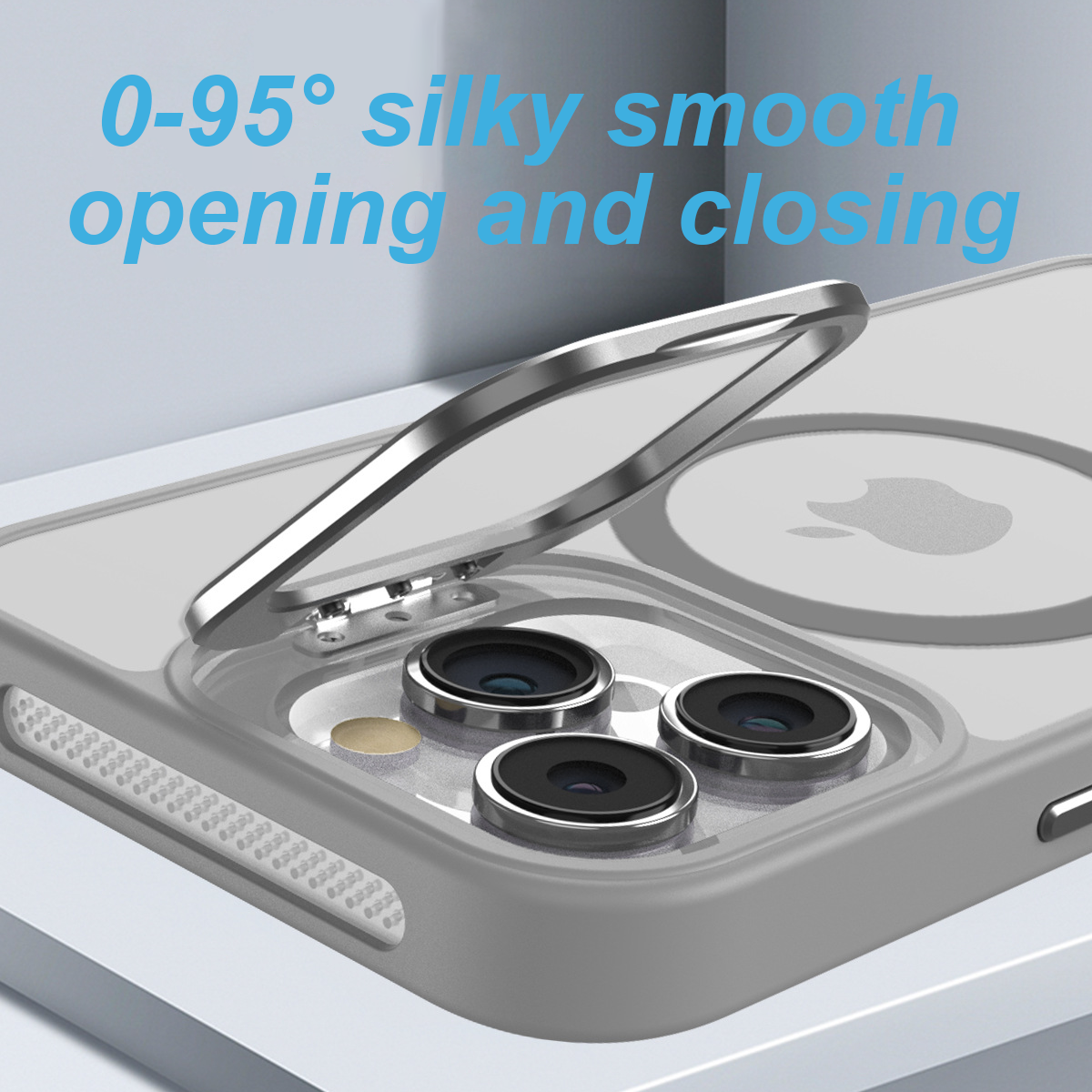 iPhone 13 Pro MagSafe Smoke Camera Stand Gray